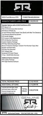 2025 Ford Bronco Big Bend