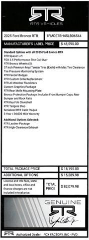 2025 Ford Bronco Big Bend