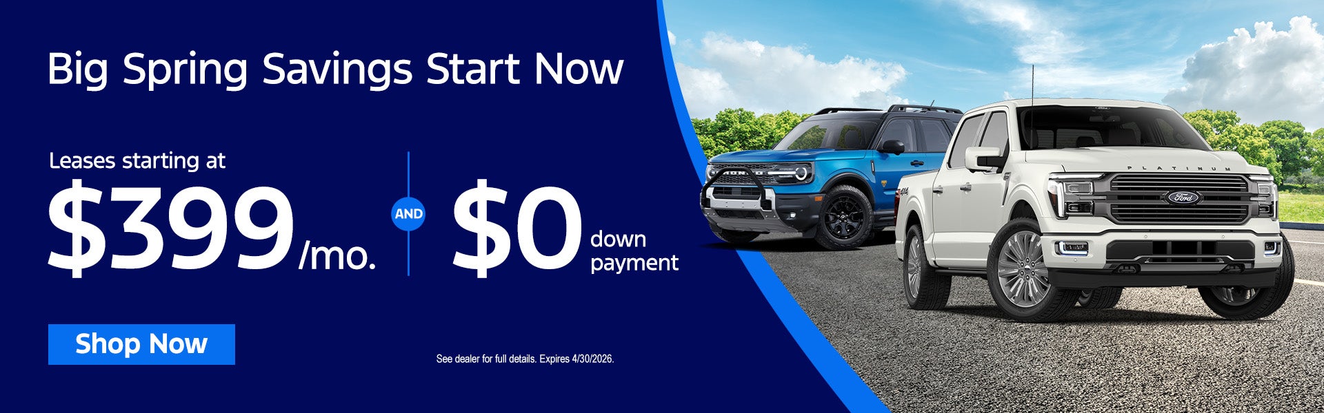 Flood Ford April Specials