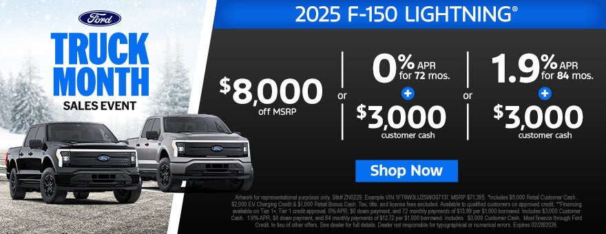 Ford F-150 Lightning incentives